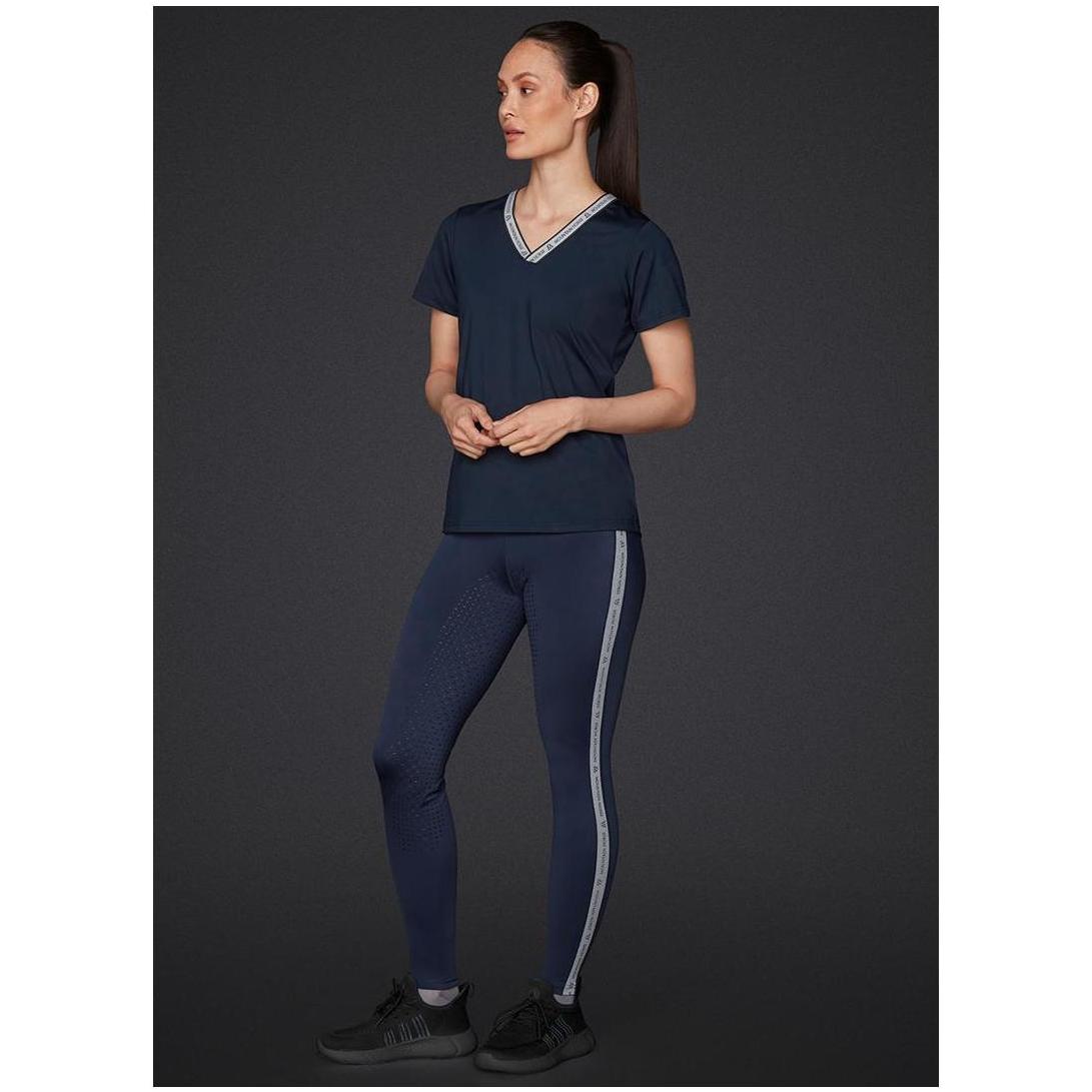 Mountain Horse Femmes Active Rayures Tech à Rayures 053210 - Navy